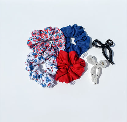 Red scrunchie