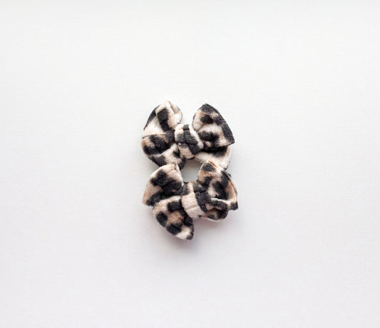 Fuzzy leopard piggies