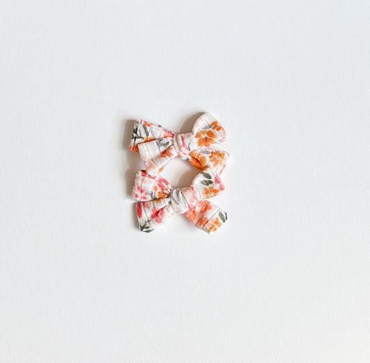 Harvest floral mini piggies