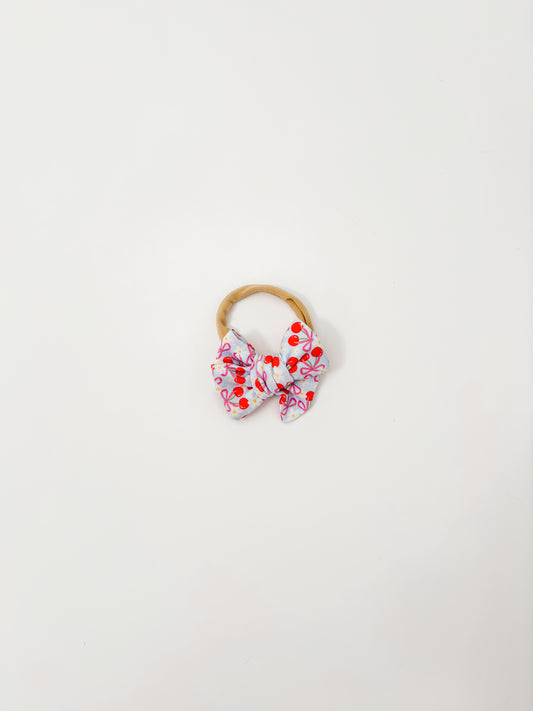 Cherry bow nylon